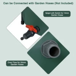 Costway 53 Gallon Portable Rain Barrel Water Collector Collapsible Tank W/Spigot Filter 14 Costway 53 Gallon Portable Rain Barrel Water Collector Collapsible Tank W/Spigot Filter -OUTSUNNY Sale Store GUEST 00b78fd1 401e 41fe 8f43 10ed2b6fea7d