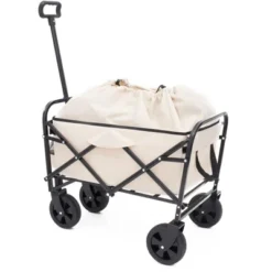 KTMBDW Collapsible Foldable Wagon Cart Beach Wagon Heavy Duty Utility Cart Utility Wagon Grocery Cart For Camping With 3pcs Plastic Liner Bag /Cover 16 KTMBDW Collapsible Foldable Wagon Cart Beach Wagon Heavy Duty Utility Cart Utility Wagon Grocery Cart For Camping With 3pcs Plastic Liner Bag /Cover -OUTSUNNY Sale Store GUEST 02865287 ab0e 413e ad55 c9d0f013db11