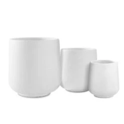 Rosemead Home & Garden 3pc Concrete Outdoor Planter Pots Chalk White 13 Rosemead Home & Garden 3pc Concrete Outdoor Planter Pots Chalk White -OUTSUNNY Sale Store GUEST 091fb0c3 5199 4924 963f fce1f9f47f31