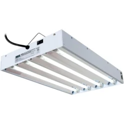 Hydrofarm FLT24+JS10065 Hydroponic Grow Light Fixture And Jump Start 2 Ft Stand
