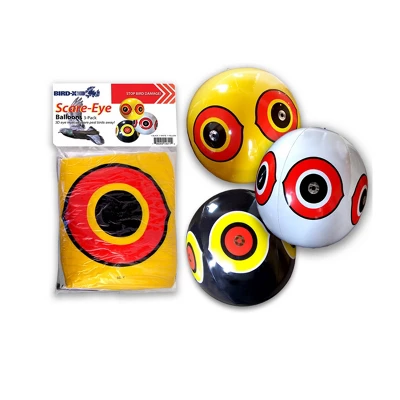 6pk Scare Eye In Three Colors - Bird-X 2 6pk Scare Eye In Three Colors - Bird-X - Image 2