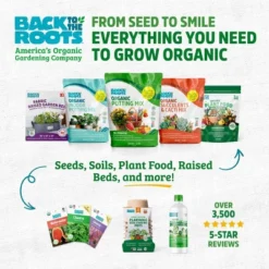Back To The Roots 25.7qt Organic Potting Mix Premium Blend All Purpose: Soil For Flowers & House Plants, Peat-Free -OUTSUNNY Sale Store GUEST 0bc887c7 8653 4336 abf8 b46697c7dc32 1