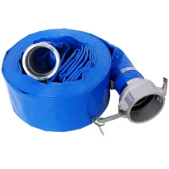 Syemin Drip Irrigation 50Ft Heavy Duty Pool Backwash Hose, Reinforced Water Discharge Pump Hoses For Swimming Drain Pools, Blue, 3"*3"*3" -OUTSUNNY Sale Store GUEST 0c2eec8d f24d 4885 854f f9aa64782921