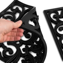 BirdRock Home Rubber Stepping Stone Tiles - 15 X 15" - Set Of 3 - Black -OUTSUNNY Sale Store GUEST 143899aa 4ce8 48a8 ab3a 211cdc336b38