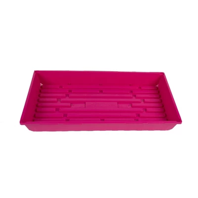 SUNPACK 10" X 20" Mega Plastic Seed Starting Tray, 2.5" 9 SUNPACK 10" X 20" Mega Plastic Seed Starting Tray, 2.5" - Image 9