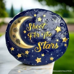 Shoot For The Stars Stepping Stone, 9.5" Galactic Moon And Stars Space Themed Gift| OrnamentallyYou -OUTSUNNY Sale Store GUEST 1f6e3c73 d3cf 4f94 b3c7 5dd8752899af