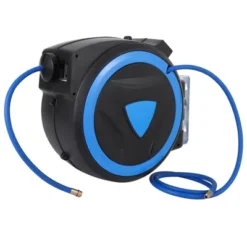 Wall Mount Air Hose Reel Retractable - Auto Rewind Compressor Hose Reel With 180° Swivel, 300 PSI Hybrid Hose, 1/4" Out, 3/8" In (PP) -OUTSUNNY Sale Store GUEST 20470657 672c 4add 867f 200d972eccd6