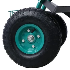 DOMETOUR Rolling Garden Scooter Garden Cart Seat With Wheels And Tool Tray, 360 Swivel Seat, Green--refurbished -OUTSUNNY Sale Store GUEST 2267616a fb88 466e a1cd 2c54862fa940