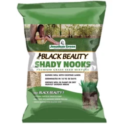 Jonathan Green Black Beauty Mixed Full Shade Grass Seed 25 Lb