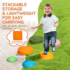 VEVOR Balance Stepping Stones For Kids, 6 PCS, Up To 220 Lbs, Non-Slip Toddlers Sensory Stepping Stones, Toys For Children Aged 3 4 5 6 7 8+ -OUTSUNNY Sale Store GUEST 25764068 f240 405a bed9 f8816da5d7f0
