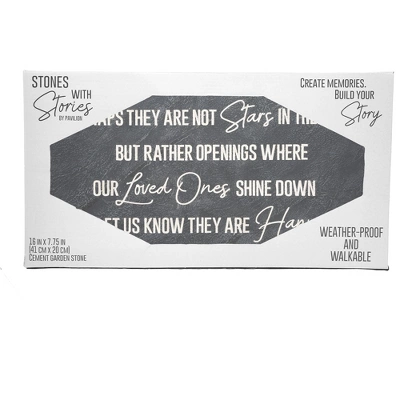 Pavilion Gift Company - Stars In The Sky - 16" X 7.75" Garden Stone - Stepping Stones And Pathways 6 Pavilion Gift Company - Stars In The Sky - 16" X 7.75" Garden Stone - Stepping Stones And Pathways - Image 6