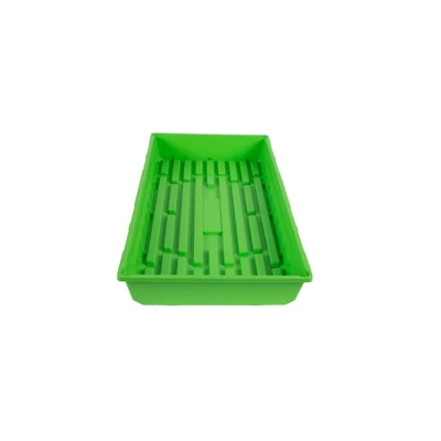 SUNPACK 10" X 20" Mega Plastic Seed Starting Tray, 2.5" 6 SUNPACK 10" X 20" Mega Plastic Seed Starting Tray, 2.5" - Image 6