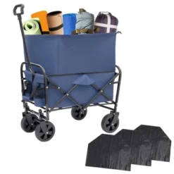 KTMBDW Collapsible Foldable Wagon Cart Beach Wagon Heavy Duty Utility Cart Utility Wagon Grocery Cart For Camping With 3pcs Plastic Liner Bag /Cover 25 KTMBDW Collapsible Foldable Wagon Cart Beach Wagon Heavy Duty Utility Cart Utility Wagon Grocery Cart For Camping With 3pcs Plastic Liner Bag /Cover -OUTSUNNY Sale Store GUEST 2e58c572 0269 4f60 9891 767ce76bf3cb