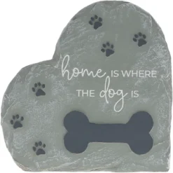 Pavilion Gift Company - Where The Dog Is - 6" Garden Stone - Stepping Stones And Pathways -OUTSUNNY Sale Store GUEST 3359ddb3 06a5 4385 a2a0 3637820351fc