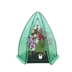 Portable Hexagonal Greenhouse For Outdoor Plants, Heavy Duty PE Cover, Zippered Door & Mesh Window, Plant Protection From Animals & Weather -OUTSUNNY Sale Store GUEST 357ae60b 952b 4cb0 80a7 8666e6e8fc36