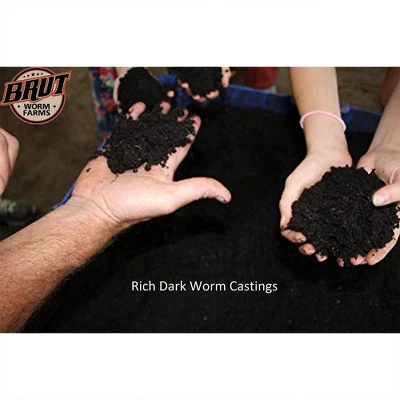 Brut Worm Farms Organic Worm Castings Soil Builder 5 Brut Worm Farms Organic Worm Castings Soil Builder - Image 5