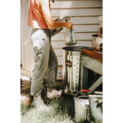 Behrens 20gal Galvanized Steel Composter Can With Lid -OUTSUNNY Sale Store GUEST 3ece6a56 0a4f 4f80 89b6 2f15775e4769