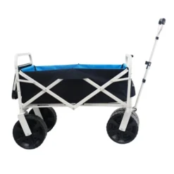 FURNIinspire Wheelbarrows And Lawn Carts Folding Wagon Garden Cart, Multi Function Garden Cart For Carrying, Black And Blue, 47“*20"*43" 8 FURNIinspire Wheelbarrows And Lawn Carts Folding Wagon Garden Cart, Multi Function Garden Cart For Carrying, Black And Blue, 47“*20"*43" -OUTSUNNY Sale Store GUEST 4022570b b55d 4ad4 b168 3c430fe2baf0