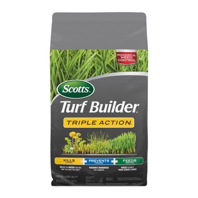 Scotts Turf Builder Triple Action Weed & Feed Lawn Fertilizer For Multiple Grass Types 4000 Sq Ft 12 Scotts Turf Builder Triple Action Weed & Feed Lawn Fertilizer For Multiple Grass Types 4000 Sq Ft - Image 12