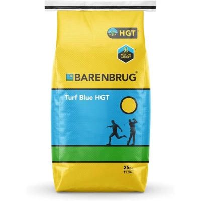 Barenbrug Turf Blue Healthy Grass Technology Lawn Seed Blend With Yellow Jacket Seed Coating, Heavy-Traffic HGT Grass Seed Mix For All Climates, 25lb 5 Barenbrug Turf Blue Healthy Grass Technology Lawn Seed Blend With Yellow Jacket Seed Coating, Heavy-Traffic HGT Grass Seed Mix For All Climates, 25lb - Image 5
