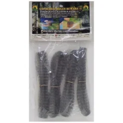 Grow Master 9 In. W Gray Stainless Steel Gopher Wire Basket