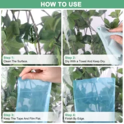 Unique Bargains Polyethylene Repair Waterproof UV-resistant Plastic Tape Thickness 6 Mil 1 Pc -OUTSUNNY Sale Store GUEST 4f02a202 6e69 4bcb a263 9206fb1a2db8