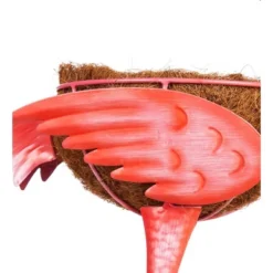 Evergreen 39"H Metal Winter Flamingo Planter W/Santa Hat -OUTSUNNY Sale Store GUEST 5019da10 e129 48b7 9eae 65a2f26b1db8