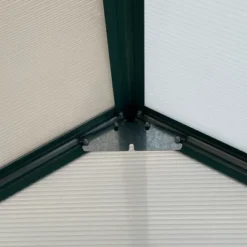 Outsunny Aluminum Greenhouse Polycarbonate Walk-in Garden Greenhouse Kit With Adjustable Roof Vent, Rain Gutter And Sliding Door -OUTSUNNY Sale Store GUEST 52c507ca b2f7 4afd 9e01 37df98e88614