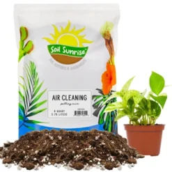 Soil Sunrise Air Cleaning Plant Potting Mix For Pothos, Parlor Palm, Peace Lily -OUTSUNNY Sale Store GUEST 5488fda2 4e95 47bf 80c1 e5f2e9af772b