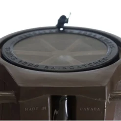 FCMP Outdoor RC4000 50 Gallon Heavy Duty Outdoor Home Rain Water Catcher Barrel Container Bin With Spigots And Mesh Screen, Brown -OUTSUNNY Sale Store GUEST 54f50947 4bf0 4f02 bbed 64cc9c69e401