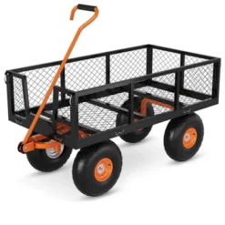 500lbs Steel Garden Cart Heavy Duty Mesh Steel Utility Outdoor Wagon With Removable Sides 180° Rotating Handle 10 Inch Tires,Black 16 500lbs Steel Garden Cart Heavy Duty Mesh Steel Utility Outdoor Wagon With Removable Sides 180° Rotating Handle 10 Inch Tires,Black -OUTSUNNY Sale Store GUEST 56cb0910 0cad 4ea1 a299 9a65b789d06f