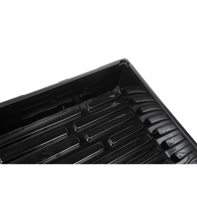 SUNPACK 10" X 20" Mega Plastic Seed Starting Tray, 2.5" 3 SUNPACK 10" X 20" Mega Plastic Seed Starting Tray, 2.5" - Image 3