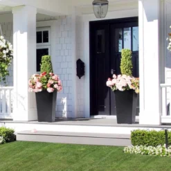 22" Tall Planters Set Of 2, Outdoor&Indoor High Front Porch Planter Pots With Drainage Holes&Water Level Monitor&Inner Bucket, Automatic Watering 11 22" Tall Planters Set Of 2, Outdoor&Indoor High Front Porch Planter Pots With Drainage Holes&Water Level Monitor&Inner Bucket, Automatic Watering -OUTSUNNY Sale Store GUEST 5dd202c7 e258 46cc b4f7 81f4db760052