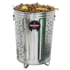 Behrens 20gal Galvanized Steel Composter Can With Lid