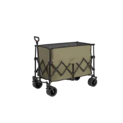 Beach Wagon,Collapsible Wagon 220lbs With Big Wheels Foldable Wagon Carts, Heavy Duty 300L Folding Utility Garden Cart Army Green -OUTSUNNY Sale Store GUEST 63070669 052f 4d9a 9a61 1afb4a20038e