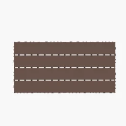 2FT Patio Deck Tiles, DIY Interlocking Decking, Quick Install For Porch, Poolside, Balcony, Backyard. 24pcs Red Brown -OUTSUNNY Sale Store GUEST 6594db2c 0ae6 48c1 ac3b 6861eb9632c7
