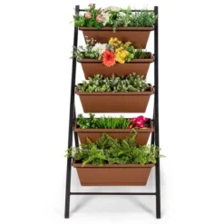 Costway 5-tier Vertical Garden Planter Box Elevated Raised Bed W/5 Container -OUTSUNNY Sale Store GUEST 66346e2b 308b 4b61 bee5 9f3052ec7caf