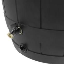 Multy Home LP 39gal Recycled Material Rain Barrel Black With Rust Proof Brass Spigot -OUTSUNNY Sale Store GUEST 68cb24ed ace4 44cb 952f 06f5a3178e18