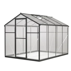 Greenhouse For Outdoors, Walk In Greenhouse With Lockable Door, Ventilation Window And Aluminum Frame For Backyard Balcony Garden Sunroom 19 Greenhouse For Outdoors, Walk In Greenhouse With Lockable Door, Ventilation Window And Aluminum Frame For Backyard Balcony Garden Sunroom -OUTSUNNY Sale Store GUEST 6d1863d4 4394 4c1b acfe 9fe93a41e040