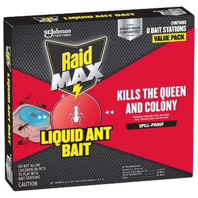 Raid Max Liquid Ant Baits Insecticides - 8ct 12 Raid Max Liquid Ant Baits Insecticides - 8ct - Image 12