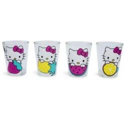 Hello Kitty 4 Piece 1.5oz Mini Glass Set 13 Hello Kitty 4 Piece 1.5oz Mini Glass Set -OUTSUNNY Sale Store GUEST 71071a8d 1ec4 45f3 b1f3 7f777248b6b9