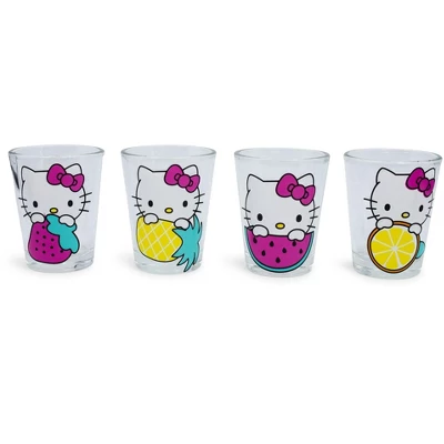 Hello Kitty 4 Piece 1.5oz Mini Glass Set 7 Hello Kitty 4 Piece 1.5oz Mini Glass Set - Image 7