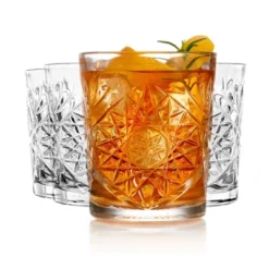 Libbey Hobstar Double Old Fashioned Glasses, 12 Ounce, Clear, Set Of 4 -OUTSUNNY Sale Store GUEST 76b2ac62 648f 4e37 9ce1 2c00ce16076c