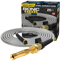 Bionic Steel Pro 304 Stainless Steel Metal Garden Hose With Brass Nozzle -OUTSUNNY Sale Store GUEST 77b60a50 79c0 4be0 946d 31af331b554e