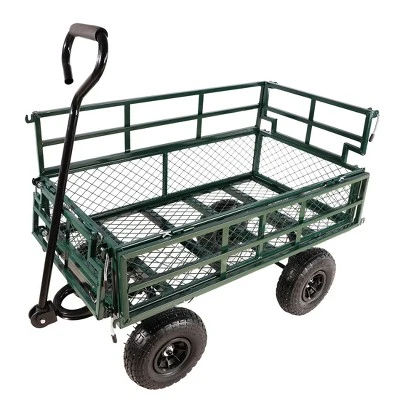 Chery Life Wagon Cart, Garden Cart Trucks Make It Easier To Transport Firewood, Green 4 Chery Life Wagon Cart, Garden Cart Trucks Make It Easier To Transport Firewood, Green - Image 4
