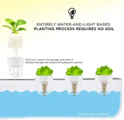 Ivation 11-Pod Indoor Herb Garden, Hydroponic Growing System Kit -OUTSUNNY Sale Store GUEST 79772072 525c 4cf4 94e0 876b3201d2f0