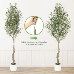 Faux Olive Tree With Moss And Planter Pot, Realistic Olive & Leaves Artificial Tree Tall Plants For Home Yard Office Decor Indoor Outdoor 16 Faux Olive Tree With Moss And Planter Pot, Realistic Olive & Leaves Artificial Tree Tall Plants For Home Yard Office Decor Indoor Outdoor -OUTSUNNY Sale Store GUEST 7afeb005 03bd 4c7c 95dc d7892031748e