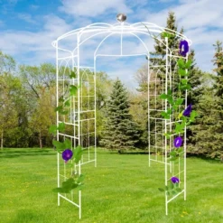 Lorna 81.3''x114.2''Arch MetalGarden Trelli, Birdcage Shape Pergola Pavilion For Wedding Ceremony, Outdoor Furniture Near Me - The Pop Home 15 Lorna 81.3''x114.2''Arch MetalGarden Trelli, Birdcage Shape Pergola Pavilion For Wedding Ceremony, Outdoor Furniture Near Me - The Pop Home -OUTSUNNY Sale Store GUEST 7b63bea0 6777 42a1 958e c2c5938a420b