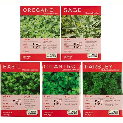 Unique Gardener: Culinary Herb Kit - Grow 5 Herbs In A DIY Biosphere Terrarium 4 Unique Gardener: Culinary Herb Kit - Grow 5 Herbs In A DIY Biosphere Terrarium - Image 4