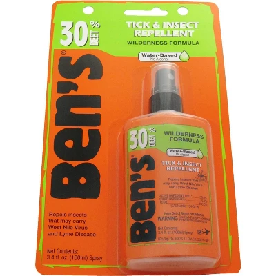 Ben's 30% DEET Mosquito, Tick And Insect Repellent, 3.4 Ounce Pump 2 Ben's 30% DEET Mosquito, Tick And Insect Repellent, 3.4 Ounce Pump - Image 2